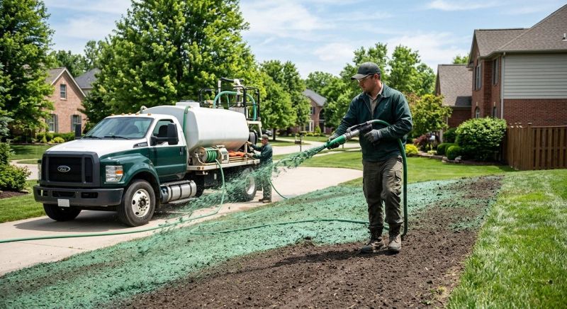 New Lawn Seeding in Ventura County, CA